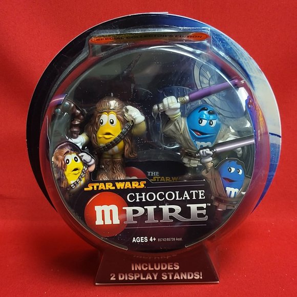 Star Wars Chocolate Mpire Special Collectors Ed Mace Windu and Chewbacca M&Ms 20 - Picture 2 of 10